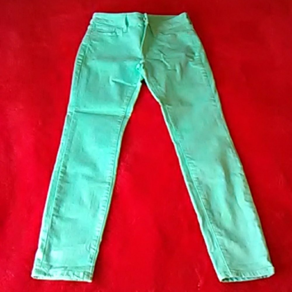 Ana mint skinny jeans
